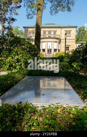 Richard Wagner grave et Cosima Wagner Bayreuth Allemagne Europe Banque D'Images