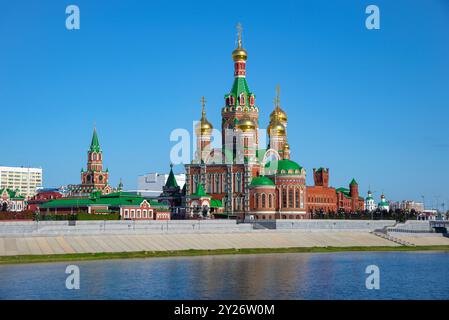 Cathédrale de l'Annonciation de la Bienheureuse Vierge Marie, Yoshkar-Ola, Russie Banque D'Images