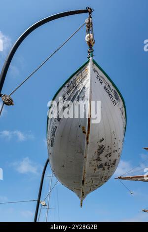 Bateau de sauvetage du ferry à vapeur historique de Berkeley au départ de la baie de San Francisco, actuellement exposé au Musée maritime de San Diego, Californie Banque D'Images