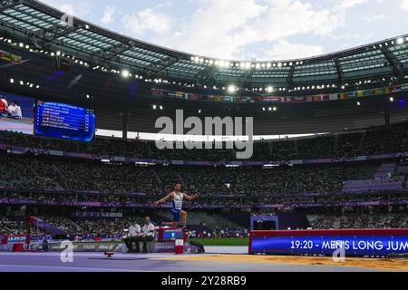 Saint-Denis, France. 7 septembre 2024. Vue générale Athlétisme : lors des Jeux Paralympiques de Paris 2024 au stade de France à Saint-Denis, France . Crédit : AFLO SPORT/Alamy Live News Banque D'Images