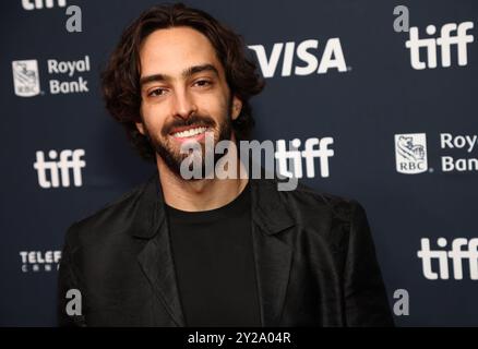 Toronto, Canada. 08 septembre 2024. Patricio Jose arrive à la première de « Without Blood » lors du Festival international du film de Toronto 2024 qui se tient au TIFF Lightbox le 8 septembre 2024 à Toronto, Canada © JPA/AFF-USA.com crédit : AFF/Alamy Live News Banque D'Images