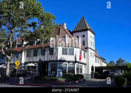 L'hôtel Landsby dans la capitale danoise de l'Amérique, Solvang CA Banque D'Images