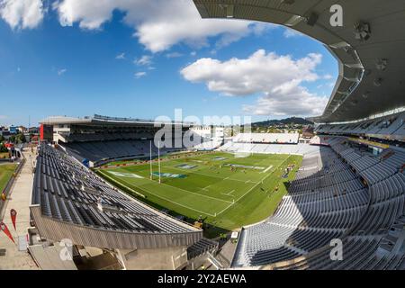 Aperçu du stade national de Nouvelle-Zélande, Eden Park, Auckland, Nouvelle-Zélande le vendredi 26 février 2016. Banque D'Images