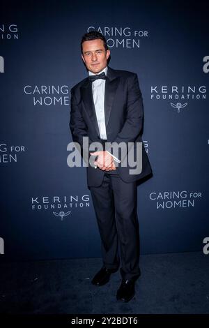 New York, États-Unis. 09th Sep, 2024. NEW YORK, NEW YORK - 09 SEPTEMBRE : Orlando Bloom assiste au 3e dîner annuel de Kering's Caring for Women à la piscine le 9 septembre 2024 à New York. Crédit : Ron Adar/Alamy Live News Banque D'Images