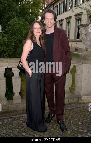 Alice Dwyer mit Ehemann Sabin Tambrea beim cocktail Prolonge anlässlich der demi-finale Round of Judging der International Emmy Awards 2024 im Schlosshotel Berlin by Patrick Hellmann. Berlin, 09.09.2024 *** Alice Dwyer avec son mari Sabin Tambrea au cocktail Prolonge à l'occasion de la demi-finale du jury des International Emmy Awards 2024 au Schlosshotel Berlin by Patrick Hellmann Berlin, 09 09 09 2024 Foto:XF.xKernx/xFuturexImagex prolonge 4804 Banque D'Images