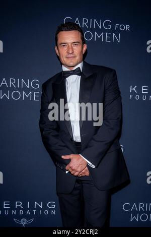 New York, États-Unis. 09th Sep, 2024. NEW YORK, NEW YORK - 09 SEPTEMBRE : Orlando Bloom assiste au 3e dîner annuel de Kering's Caring for Women à la piscine le 9 septembre 2024 à New York. Crédit : SOPA images Limited/Alamy Live News Banque D'Images