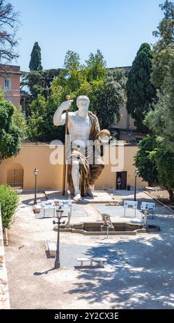 Rome, Italie, Colosse de Constantin a été reconstruit par Capitoline Superintendency et Fondazione Prada, éditorial seulement. Banque D'Images