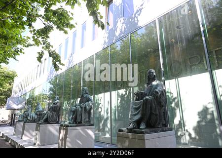 La Haye, pays-Bas - 28 août 2024 : Cour suprême des pays-Bas (Hoge Raad der Nederlanden) à la Haye. Banque D'Images