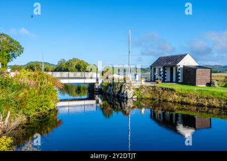 Le canal Crinan à Argyll, dans l'ouest de l'Écosse Banque D'Images