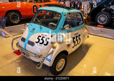 Une BMW Isetta 300 1958 au Museo Termas de Rio Hondo, Termas de Rio Hondo, Argentine. Banque D'Images