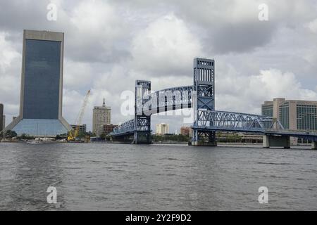 La ville de Jacksonville Floride sur l'océan Atlantique Banque D'Images