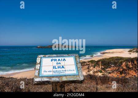 Alentejo Portugal. 04 août 2024. Île de Pessegueiro dans l'alentejo Portugal Banque D'Images