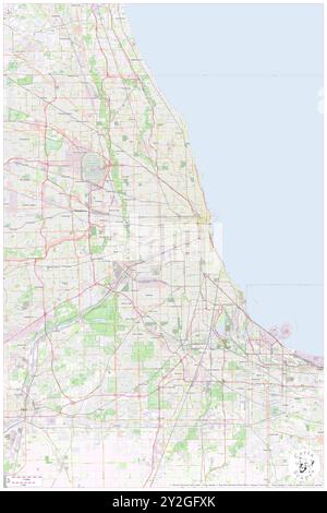 Chicago, comté de Kenosha, US, États-Unis, Wisconsin, n 42 35' 10'', S 87 49' 29'', carte, Cartascapes carte publiée en 2024. Explorez Cartascapes, une carte qui révèle la diversité des paysages, des cultures et des écosystèmes de la Terre. Voyage à travers le temps et l'espace, découvrir l'interconnexion du passé, du présent et de l'avenir de notre planète. Banque D'Images