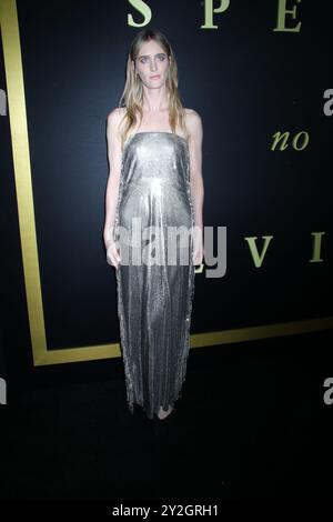 New York NY- 9 septembre : Mackenzie Davis assiste à Universal Pictures présente la première de Speak No Evil au DGA New York Theater à New York. Septembre 09, crédit : RW / MediaPunch Banque D'Images