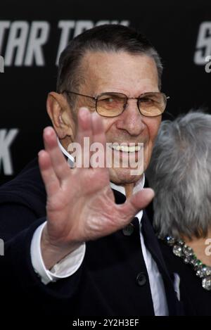 Leonard Nimoy au Los Angeles première de 'Star Trek' tenue à l'Grauman's Chinese Theatre à Hollywood le 30 avril 2009. Banque D'Images