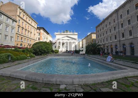 Trieste : église Sant'Antonio Taumaturgo. Italie Banque D'Images