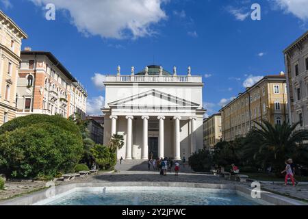 Trieste : église Sant'Antonio Taumaturgo. Italie Banque D'Images