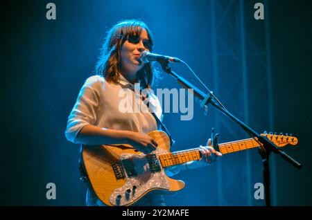 Gabrielle Aplin, V2013, Hylands Park, Chelmsford, Essex, Grande-Bretagne - 17 août 2013 Banque D'Images