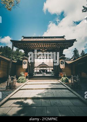 Temple Kumano Hongu Taisha Kongobuji à Wakayama, Japon Banque D'Images