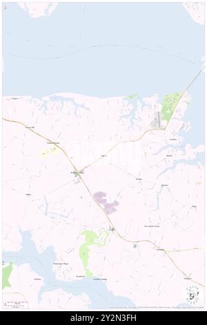 Topping, comté de Middlesex, États-Unis, Virginie, n 37 35' 17'', S 76 28' 27'', carte, Cartascapes carte publiée en 2024. Explorez Cartascapes, une carte qui révèle la diversité des paysages, des cultures et des écosystèmes de la Terre. Voyage à travers le temps et l'espace, découvrir l'interconnexion du passé, du présent et de l'avenir de notre planète. Banque D'Images