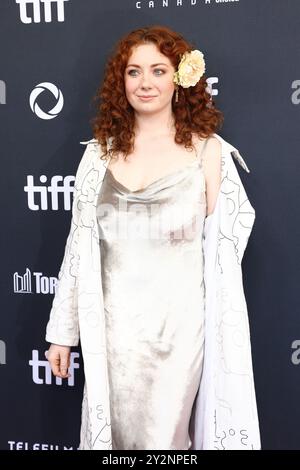Corinne Britti aux arrivées pour la première DU SAMEDI SOIR au Festival international du film de Toronto (TIFF) 2024, Royal Alexandra Theatre, Toronto, ON, le 10 septembre 2024. photo par : Collection JA/Everett Banque D'Images