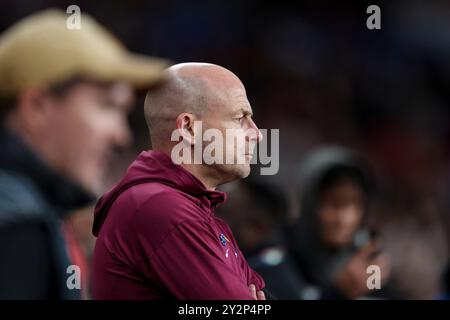 Lee Carsley entraîneur-chef intérimaire de l'Angleterre lors du match du Groupe 2 de l'UEFA Nations League entre l'Angleterre et la Finlande au stade de Wembley, Londres, mardi 10 septembre 2024. (Photo : Tom West | mi News) crédit : MI News & Sport /Alamy Live News Banque D'Images