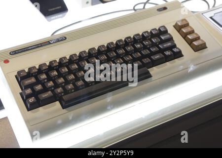 1980 ordinateur domestique Commodore VIC-20 Banque D'Images