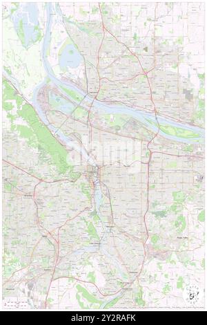 Portland, Comté de Multnomah, US, États-Unis, Oregon, n 45 31' 24'', S 122 40' 34'', carte, Cartascapes carte publiée en 2024. Explorez Cartascapes, une carte qui révèle la diversité des paysages, des cultures et des écosystèmes de la Terre. Voyage à travers le temps et l'espace, découvrir l'interconnexion du passé, du présent et de l'avenir de notre planète. Banque D'Images