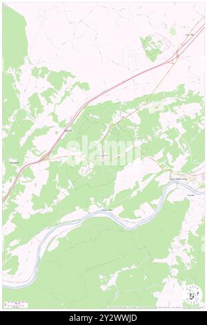 Natural Bridge, comté de Rockbridge, États-Unis, Virginie, n 37 37' 48'', S 79 32' 35'', carte, Cartascapes carte publiée en 2024. Explorez Cartascapes, une carte qui révèle la diversité des paysages, des cultures et des écosystèmes de la Terre. Voyage à travers le temps et l'espace, découvrir l'interconnexion du passé, du présent et de l'avenir de notre planète. Banque D'Images