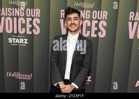 Beverly Hills, États-Unis. 11 septembre 2024. Chase Strangio assiste aux arrivées du 3e événement annuel "Raising Our Voices" du Hollywood reporter au Spago Beverly Hills à Beverly Hills, CA, le 11 septembre 2024. (Photo de Corine Solberg/Sipa USA) crédit : Sipa USA/Alamy Live News Banque D'Images