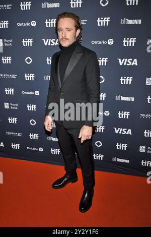 06 septembre 2024 - Toronto, Ontario Canada - Ben Foster. « Sharp Corner » première au Festival international du film de Toronto 2024 au TIFF Lightbox. (Crédit image : © Brent Perniac/AdMedia via ZUMA Press Wire) USAGE ÉDITORIAL SEULEMENT! Non destiné à UN USAGE commercial ! Banque D'Images