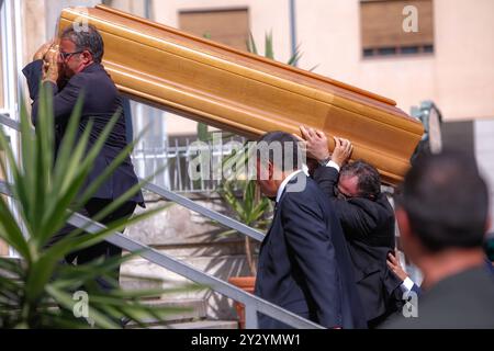 Palerme, Italie. 11 septembre 2024. Maria Mattarella, nièce du chef de l’Etat et fille de Piersanti, est décédée à l’âge de 62 ans. (Crédit image : © Antonio Melita/Pacific Press via ZUMA Press Wire) USAGE ÉDITORIAL SEULEMENT! Non destiné à UN USAGE commercial ! Banque D'Images