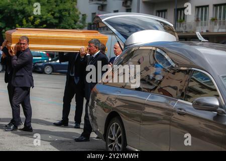 Palerme, Italie. 11 septembre 2024. Maria Mattarella, nièce du chef de l’Etat et fille de Piersanti, est décédée à l’âge de 62 ans. (Crédit image : © Antonio Melita/Pacific Press via ZUMA Press Wire) USAGE ÉDITORIAL SEULEMENT! Non destiné à UN USAGE commercial ! Banque D'Images