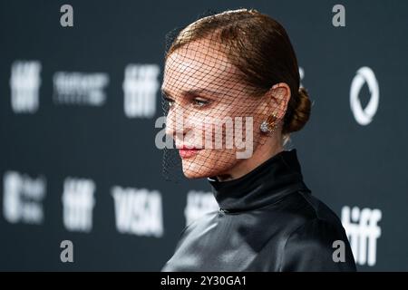Toronto, Canada. 11 septembre 2024. Diane Kruger assiste à la première de « The Shrouds » lors du Festival international du film de Toronto 2024 au Roy Thomson Hall de Toronto, Canada, le mercredi 11 septembre 2024. (Photo de Michael Chisholm/Sipa USA) crédit : Sipa USA/Alamy Live News Banque D'Images