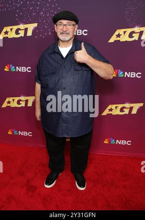 Pasadena, CA. 11 septembre 2024. Richard Goodall au America's Got talent Season 19 Live Show le 11 septembre 2024 à l'Hôtel Dena à Pasadena, Californie. Crédit : Faye Sadou/Media Punch/Alamy Live News Banque D'Images