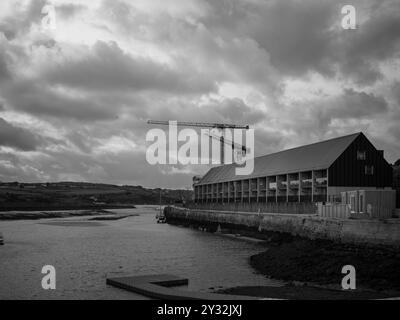 North Quay Hayle Harbour Penwith Cornwall Banque D'Images