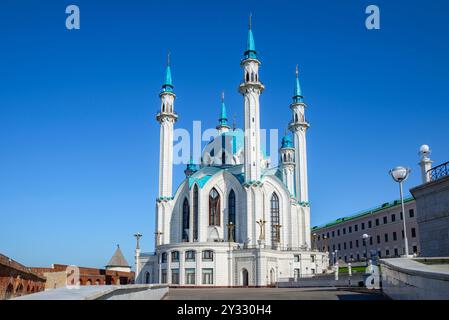 Mosquée Kul Sharif. Kazan Kremlin, République du Tatarstan, Russie Banque D'Images