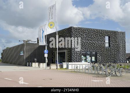 Mondes des Wadden, site classé au patrimoine mondial de l'UNESCO, mer des Wadden, Centre des visiteurs, Maison du parc national, Norderney, île de Frise orientale, Frise orientale, Niersachsen, G. Banque D'Images