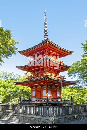 Pagode Koyasu à Kiyomizu-dera, Kyoto, Japon, Asie Banque D'Images