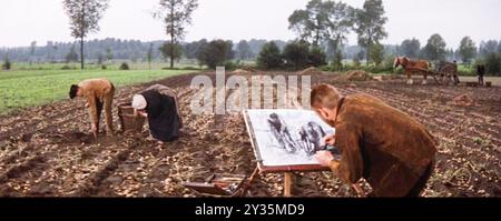 LUST FOR LIFE 1956 MGM film avec Kirk Douglas comme Vincent van Gogh Banque D'Images