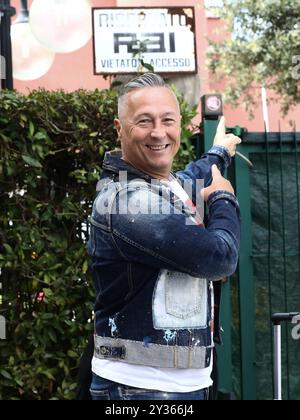 Rome, quatrième jour de répétitions pour "Dancing with the Stars". Sur la photo : Paolo Belli Banque D'Images