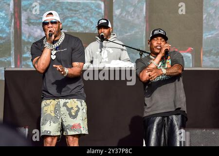 Napa, Californie, États-Unis. 24 mai 2024. Nelly se produit sur scène au BottleRock 2024 Music Festival. Crédit : Ken Howard/Alamy Banque D'Images