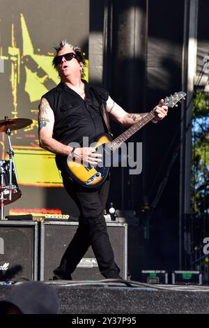 Napa, Californie, États-Unis. 26 mai 2024. The Offspring se produisant sur scène au BottleRock 2024 Music Festival. Crédit : Ken Howard/Alamy Banque D'Images