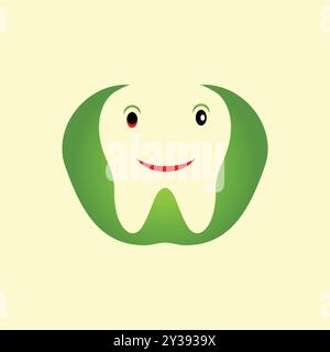 Logo Smile Dental Care Hospital Illustration de Vecteur