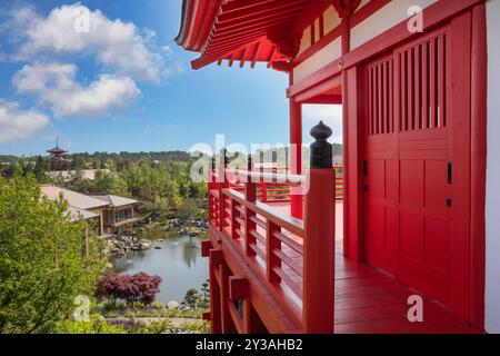 Parc japonais. Krasnodar. Russie Banque D'Images