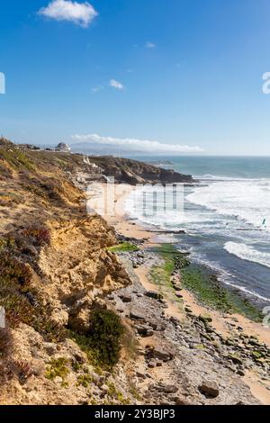 Praia de São Sebastião, Ericeira Portugal Banque D'Images