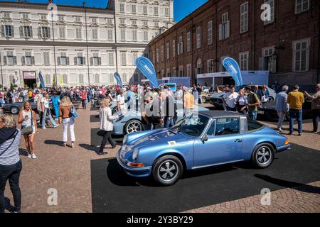 Torino, Italie. 13 septembre 2024. Salone dell'Auto di Torino, Italia - Cronaca - Venerd&#xec ; 13 Settembre 2024 (foto Giulio Lapone/LaPresse)Salone dell'Auto de Turin, Italie - Actualités - jeudi 12 septembre 2024 (photo Giulio Lapone/LaPresse) crédit : LaPresse/Alamy Live News Banque D'Images