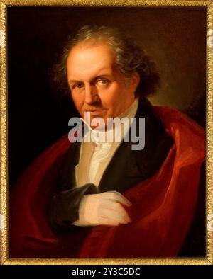 Portrait de Giambattista Bodoni (1740-1813), c1806. Trouvé dans la collection du Museo Glauco Lombardi, Parme. Banque D'Images