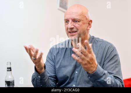 Staatstheater Mainz, interview mit Tanzdirektor honne Dohrmann 13.09.24 *** Staatstheater Mainz, interview avec la directrice de danse Honne Dohrmann 13 09 24 Banque D'Images