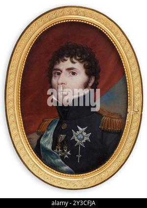 Roi Charles XIV Jean, 1818-1844. Banque D'Images